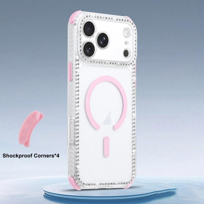 Funda magnética antigolpes 2 en 1 Dream Diamond para teléfono, For iPhone 17 Pro Max, For iPhone 17 Pro, For iPhone 17, For iPhone Air, For iPhone 16 Pro Max, For iPhone 16 Pro, For iPhone 16 Plus, For iPhone 16