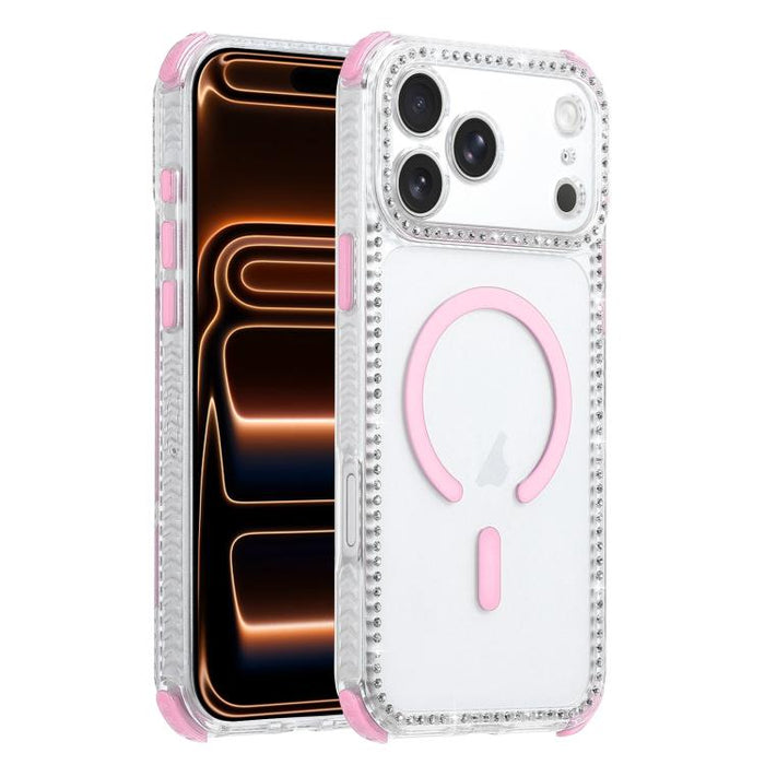 Funda magnética antigolpes 2 en 1 Dream Diamond para teléfono, For iPhone 17 Pro Max, For iPhone 17 Pro, For iPhone 17, For iPhone Air, For iPhone 16 Pro Max, For iPhone 16 Pro, For iPhone 16 Plus, For iPhone 16