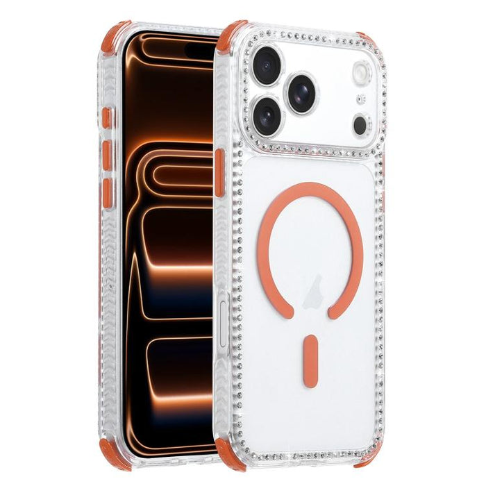 Funda magnética antigolpes 2 en 1 Dream Diamond para teléfono, For iPhone 17 Pro Max, For iPhone 17 Pro, For iPhone 17, For iPhone Air, For iPhone 16 Pro Max, For iPhone 16 Pro, For iPhone 16 Plus, For iPhone 16