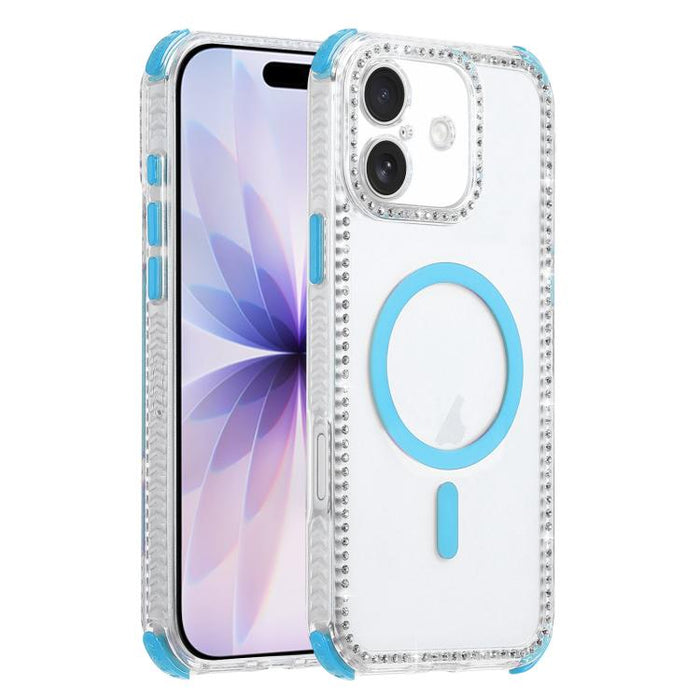 Funda magnética antigolpes 2 en 1 Dream Diamond para teléfono, For iPhone 17 Pro Max, For iPhone 17 Pro, For iPhone 17, For iPhone Air, For iPhone 16 Pro Max, For iPhone 16 Pro, For iPhone 16 Plus, For iPhone 16