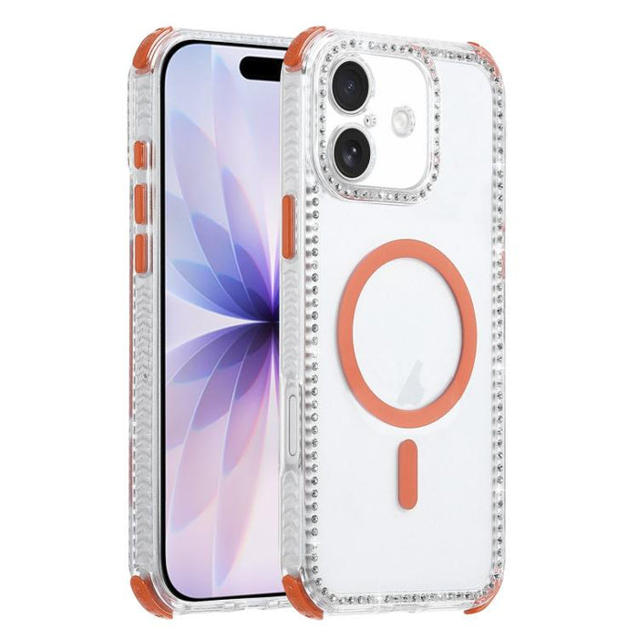 Funda magnética antigolpes 2 en 1 Dream Diamond para teléfono, For iPhone 17 Pro Max, For iPhone 17 Pro, For iPhone 17, For iPhone Air, For iPhone 16 Pro Max, For iPhone 16 Pro, For iPhone 16 Plus, For iPhone 16