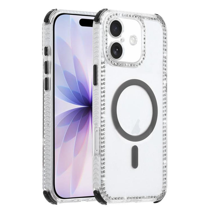 Funda magnética antigolpes 2 en 1 Dream Diamond para teléfono, For iPhone 17 Pro Max, For iPhone 17 Pro, For iPhone 17, For iPhone Air, For iPhone 16 Pro Max, For iPhone 16 Pro, For iPhone 16 Plus, For iPhone 16