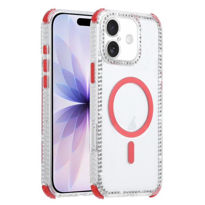 Funda magnética antigolpes 2 en 1 Dream Diamond para teléfono, For iPhone 17 Pro Max, For iPhone 17 Pro, For iPhone 17, For iPhone Air, For iPhone 16 Pro Max, For iPhone 16 Pro, For iPhone 16 Plus, For iPhone 16
