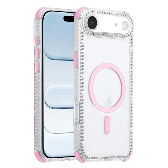 Funda magnética antigolpes 2 en 1 Dream Diamond para teléfono, For iPhone 17 Pro Max, For iPhone 17 Pro, For iPhone 17, For iPhone Air, For iPhone 16 Pro Max, For iPhone 16 Pro, For iPhone 16 Plus, For iPhone 16