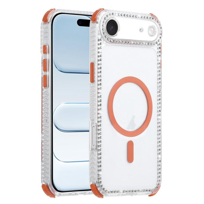 Funda magnética antigolpes 2 en 1 Dream Diamond para teléfono, For iPhone 17 Pro Max, For iPhone 17 Pro, For iPhone 17, For iPhone Air, For iPhone 16 Pro Max, For iPhone 16 Pro, For iPhone 16 Plus, For iPhone 16