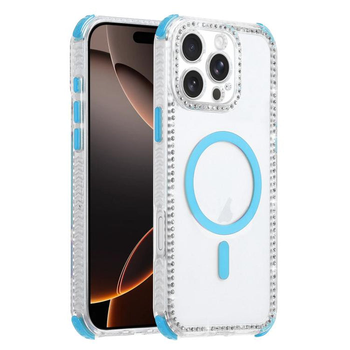 Funda magnética antigolpes 2 en 1 Dream Diamond para teléfono, For iPhone 17 Pro Max, For iPhone 17 Pro, For iPhone 17, For iPhone Air, For iPhone 16 Pro Max, For iPhone 16 Pro, For iPhone 16 Plus, For iPhone 16