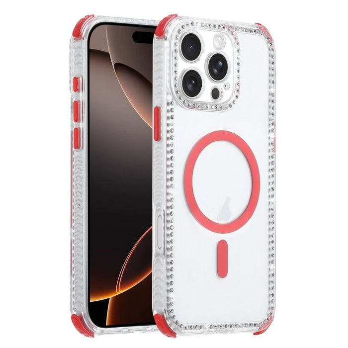 Funda magnética antigolpes 2 en 1 Dream Diamond para teléfono, For iPhone 17 Pro Max, For iPhone 17 Pro, For iPhone 17, For iPhone Air, For iPhone 16 Pro Max, For iPhone 16 Pro, For iPhone 16 Plus, For iPhone 16