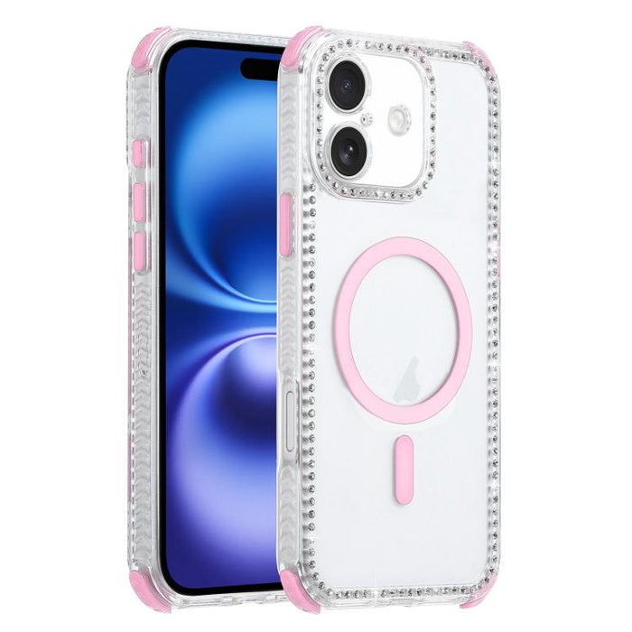 Funda magnética antigolpes 2 en 1 Dream Diamond para teléfono, For iPhone 17 Pro Max, For iPhone 17 Pro, For iPhone 17, For iPhone Air, For iPhone 16 Pro Max, For iPhone 16 Pro, For iPhone 16 Plus, For iPhone 16