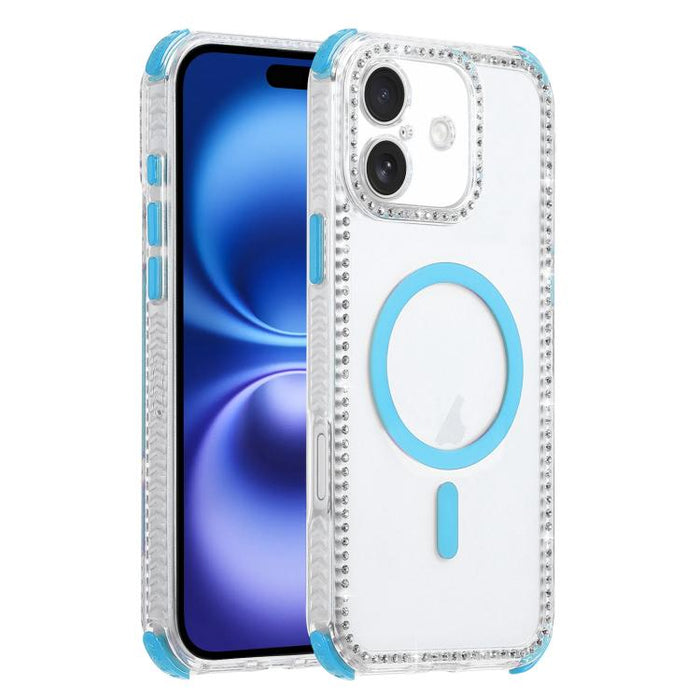 Funda magnética antigolpes 2 en 1 Dream Diamond para teléfono, For iPhone 17 Pro Max, For iPhone 17 Pro, For iPhone 17, For iPhone Air, For iPhone 16 Pro Max, For iPhone 16 Pro, For iPhone 16 Plus, For iPhone 16