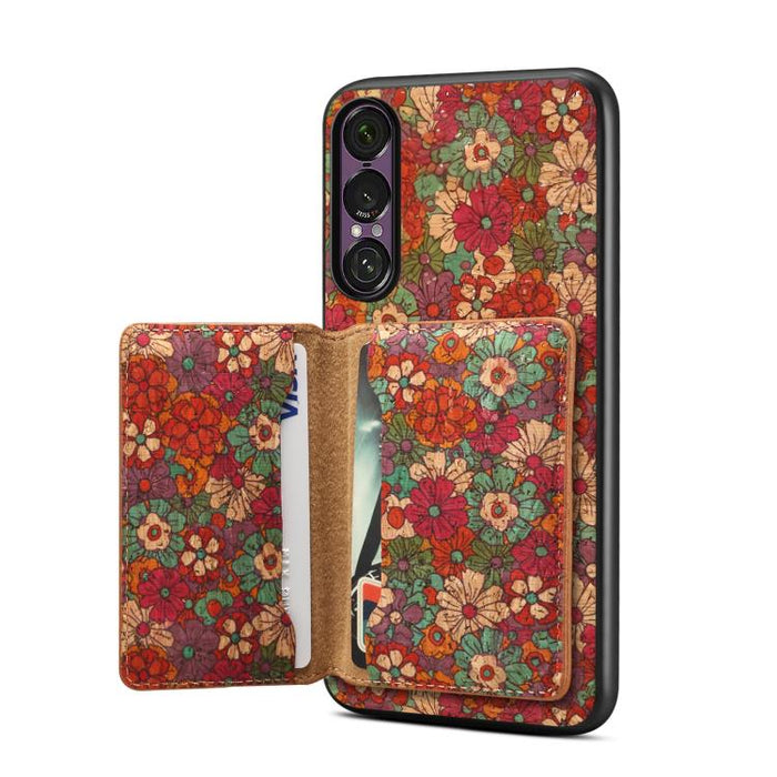 Funda magnética para teléfono Denior de la serie Lenguaje Floral, For Xiaomi 17 Ultra