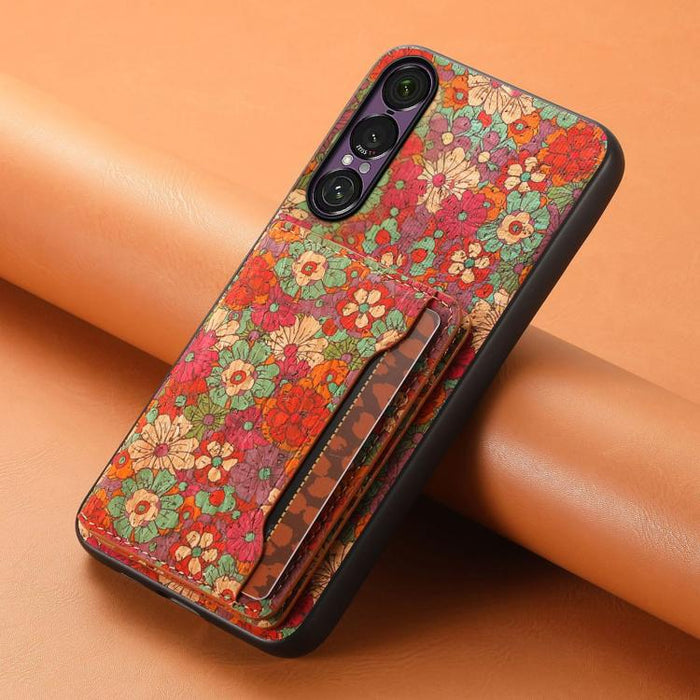 Funda magnética para teléfono Denior de la serie Lenguaje Floral, For Xiaomi 17 Ultra