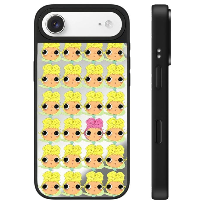 Funda para teléfono con espejo y botón de control de cámara con diseño de la serie YUY, For iPhone 17 Pro Max, For iPhone 17 Pro, For iPhone 17, For iPhone Air