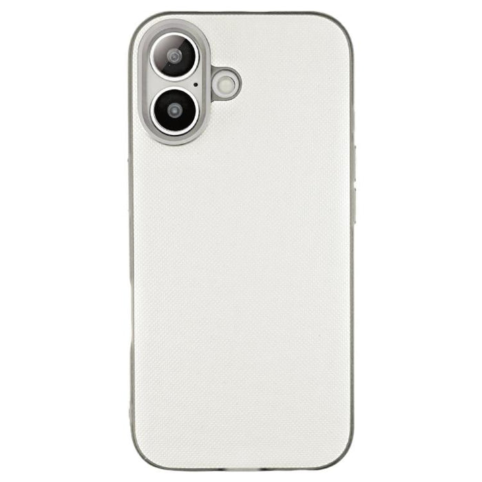 Funda para teléfono de cuero vegano con textura de cuadrícula mate, For iPhone 17 Pro Max, For iPhone 17 Pro, For iPhone 17, For iPhone Air