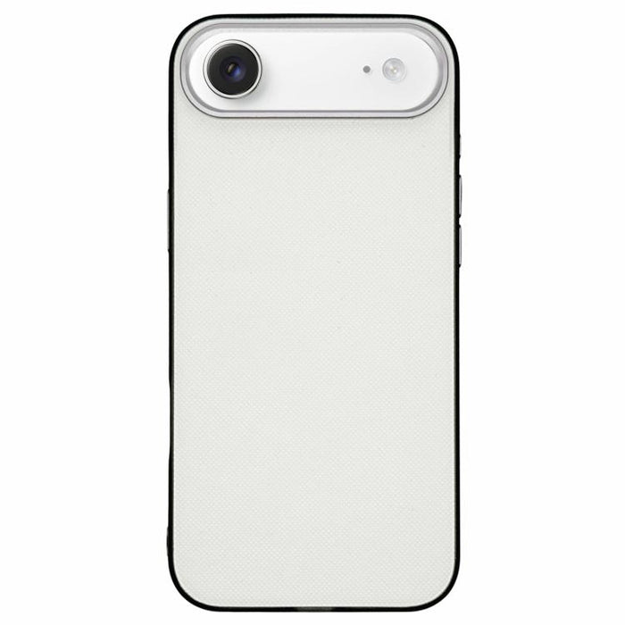 Funda para teléfono de cuero vegano con textura de cuadrícula mate, For iPhone 17 Pro Max, For iPhone 17 Pro, For iPhone 17, For iPhone Air