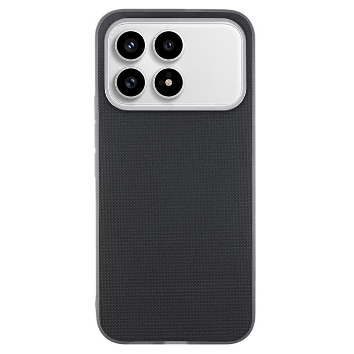 Funda para teléfono de cuero vegano con textura de cuadrícula mate, For Redmi K90, For Redmi K90 Max