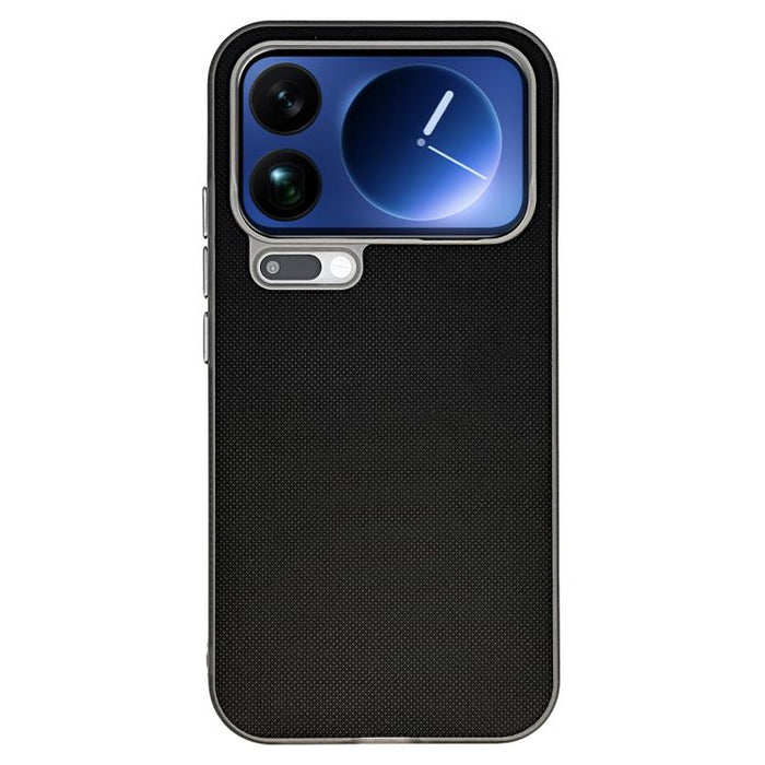 Funda para teléfono de cuero vegano con textura de cuadrícula mate, For Xiaomi 17 Pro Max, For Xiaomi 17 Pro, For Xiaomi 17