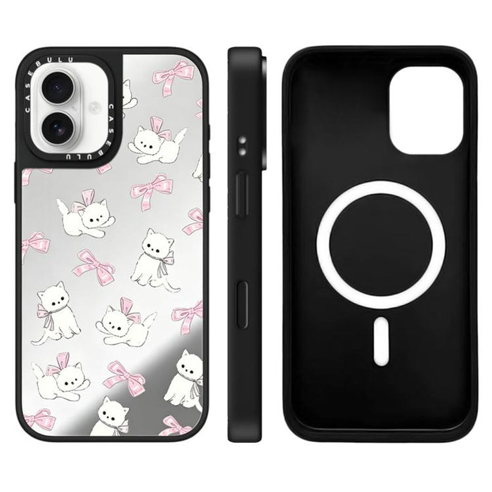 Funda magnética para teléfono con espejo y botón de control de cámara con diseño de la serie Hi Forest, For iPhone 17 Pro Max, For iPhone 17 Pro, For iPhone 17, For iPhone Air