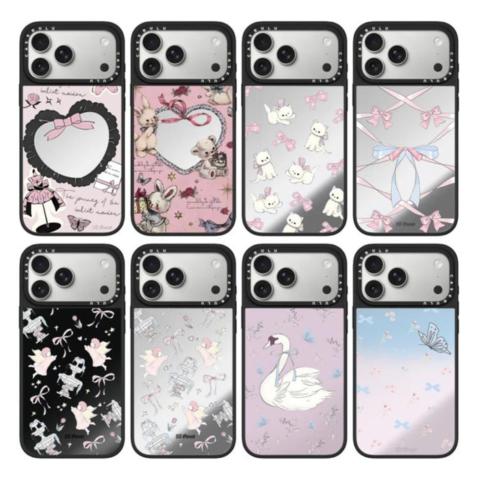 Funda magnética para teléfono con espejo y botón de control de cámara con diseño de la serie Hi Forest, For iPhone 17 Pro Max, For iPhone 17 Pro, For iPhone 17, For iPhone Air