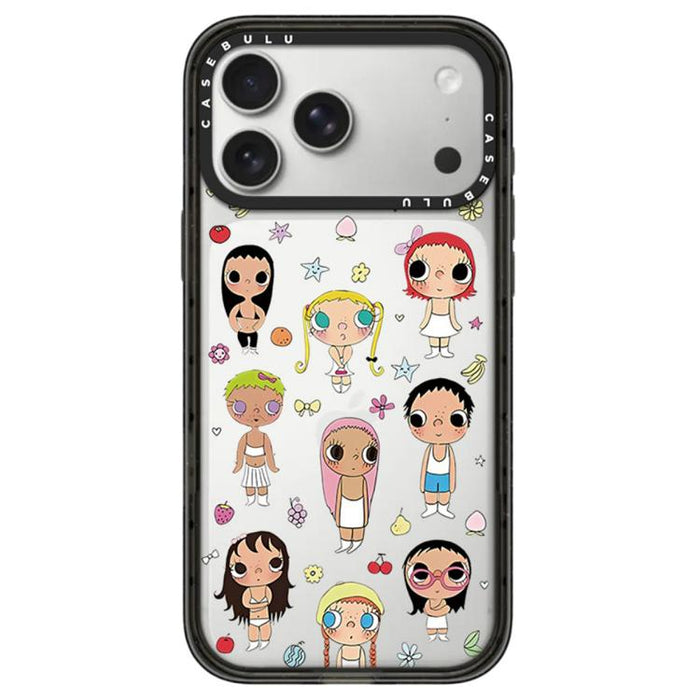 Funda de acrílico transparente para teléfono con botón de control de cámara y diseño de la serie YUY, For iPhone 17 Pro Max, For iPhone 17 Pro, For iPhone 17