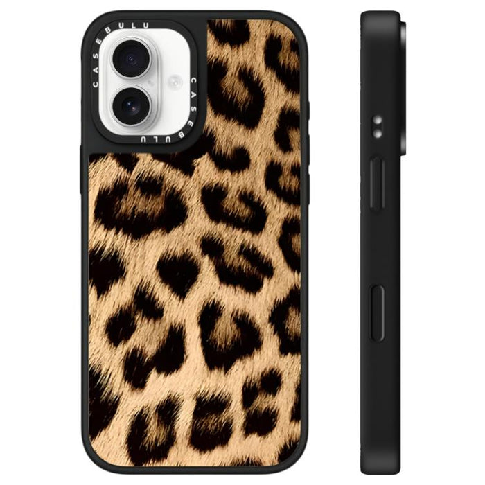 Funda para teléfono con espejo y estampado de leopardo de la serie Stars, For iPhone 16 Pro Max, For iPhone 16 Pro, For iPhone 16 Plus, For iPhone 16, For iPhone 15 Pro Max, For iPhone 15 Pro, For iPhone 15 Plus, For iPhone 15