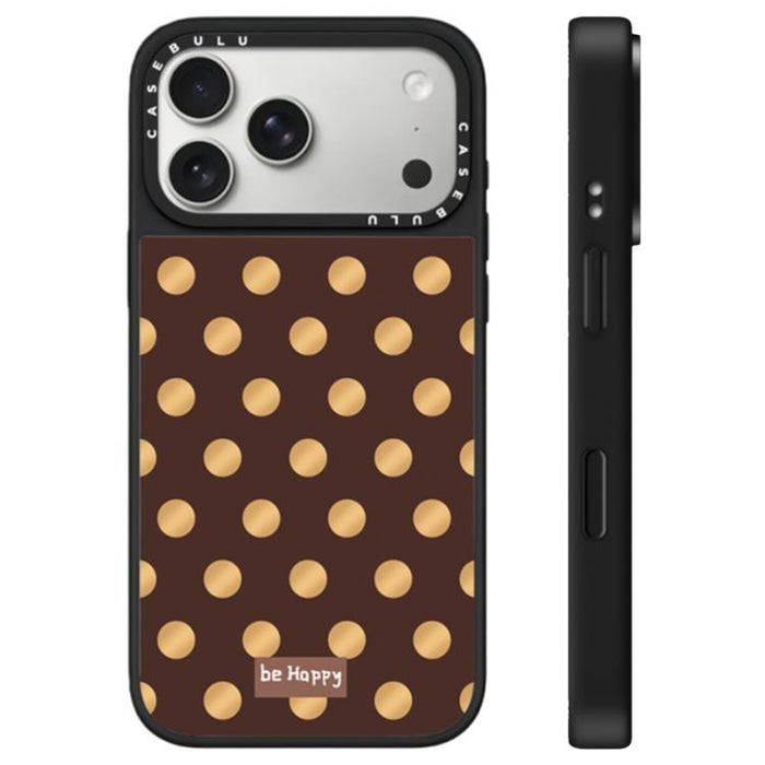 Funda para teléfono con espejo y botón de control de la cámara con estampado de leopardo y estrellas, For iPhone 17 Pro Max, For iPhone 17 Pro, For iPhone 17, For iPhone Air