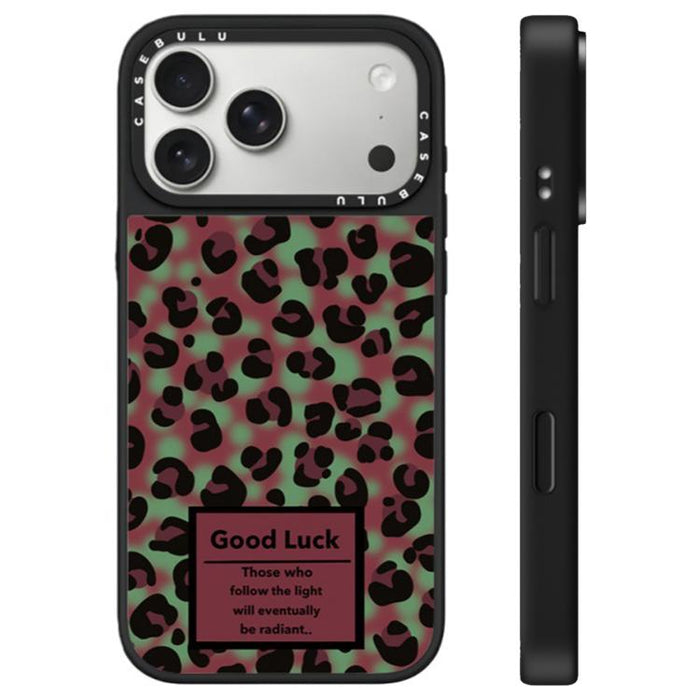 Funda para teléfono con espejo y botón de control de la cámara con estampado de leopardo y estrellas, For iPhone 17 Pro Max, For iPhone 17 Pro, For iPhone 17, For iPhone Air