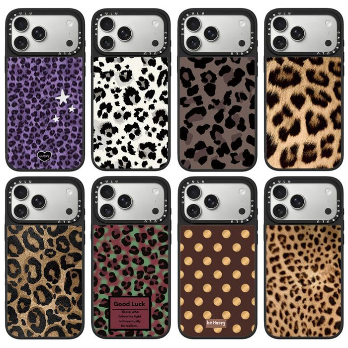 Funda magnética para teléfono con espejo y estampado de leopardo de la serie Stars, For iPhone 16 Pro Max, For iPhone 16 Pro, For iPhone 16 Plus, For iPhone 16, For iPhone 15 Pro Max, For iPhone 15 Pro, For iPhone 15 Plus, For iPhone 15