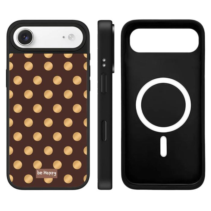 Funda magnética para teléfono con espejo y botón de control de cámara con estampado de leopardo y estrellas, For iPhone 17 Pro Max, For iPhone 17 Pro, For iPhone 17, For iPhone Air