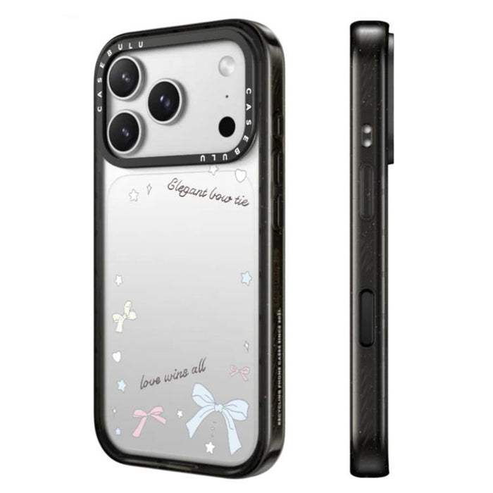 Funda de acrílico transparente para teléfono con botón de control de cámara y patrón de la serie Hi Forest, For iPhone 17 Pro Max, For iPhone 17 Pro, For iPhone 17