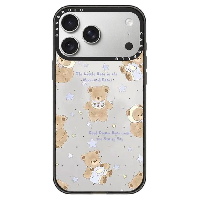 Funda de acrílico transparente para teléfono con botón de control de cámara y patrón de la serie Hi Forest, For iPhone 17 Pro Max, For iPhone 17 Pro, For iPhone 17