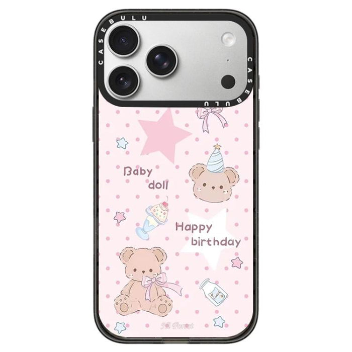 Funda de acrílico transparente para teléfono con botón de control de cámara y patrón de la serie Hi Forest, For iPhone 17 Pro Max, For iPhone 17 Pro, For iPhone 17