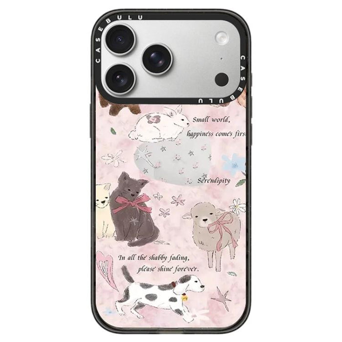 Funda de acrílico transparente para teléfono con botón de control de cámara y patrón de la serie Hi Forest, For iPhone 17 Pro Max, For iPhone 17 Pro, For iPhone 17