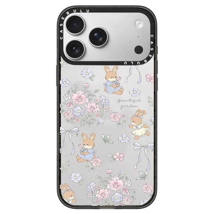 Funda de acrílico transparente para teléfono con botón de control de cámara y patrón de la serie Hi Forest, For iPhone 17 Pro Max, For iPhone 17 Pro, For iPhone 17
