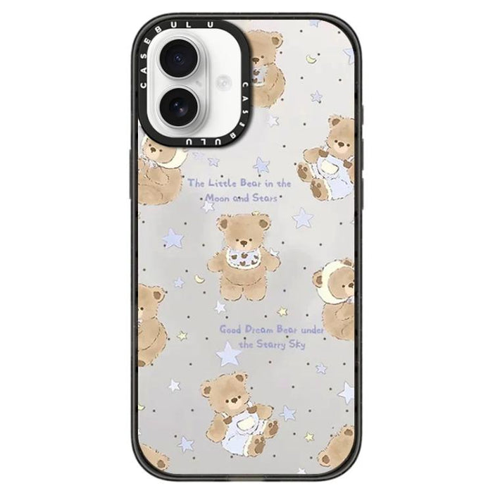 Funda de acrílico transparente para teléfono con botón de control de cámara y patrón de la serie Hi Forest, For iPhone 17 Pro Max, For iPhone 17 Pro, For iPhone 17