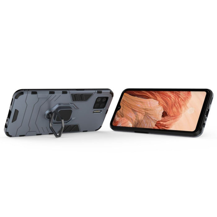 Estuche protector de PC + TPU a prueba de golpes con soporte de anillo magnético, For OPPO F17, For OPPO Realme 7i, For Xiaomi Mi 10T Lite 5G, For Xiaomi Mi 10T Pro 5G