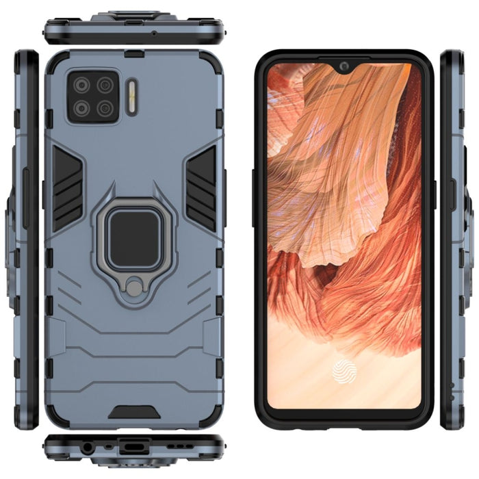 Estuche protector de PC + TPU a prueba de golpes con soporte de anillo magnético, For OPPO F17, For OPPO Realme 7i, For Xiaomi Mi 10T Lite 5G, For Xiaomi Mi 10T Pro 5G