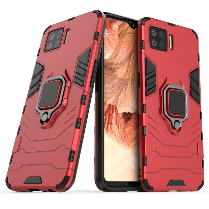 Estuche protector de PC + TPU a prueba de golpes con soporte de anillo magnético, For OPPO F17, For OPPO Realme 7i, For Xiaomi Mi 10T Lite 5G, For Xiaomi Mi 10T Pro 5G