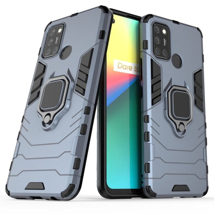 Estuche protector de PC + TPU a prueba de golpes con soporte de anillo magnético, For OPPO F17, For OPPO Realme 7i, For Xiaomi Mi 10T Lite 5G, For Xiaomi Mi 10T Pro 5G