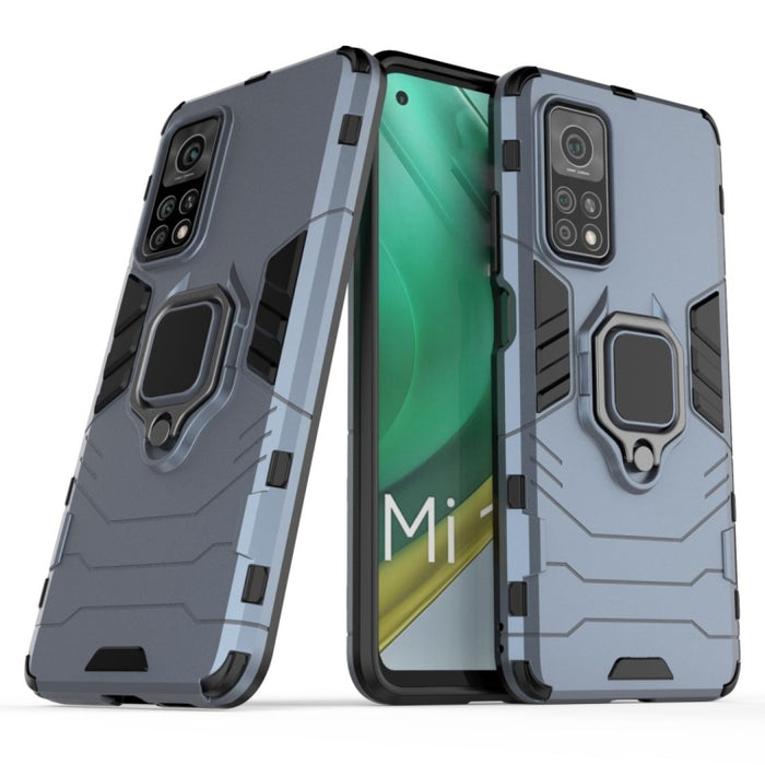 Estuche protector de PC + TPU a prueba de golpes con soporte de anillo magnético, For OPPO F17, For OPPO Realme 7i, For Xiaomi Mi 10T Lite 5G, For Xiaomi Mi 10T Pro 5G