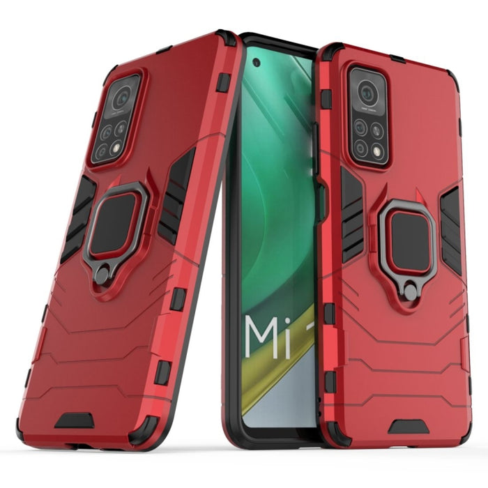 Estuche protector de PC + TPU a prueba de golpes con soporte de anillo magnético, For OPPO F17, For OPPO Realme 7i, For Xiaomi Mi 10T Lite 5G, For Xiaomi Mi 10T Pro 5G