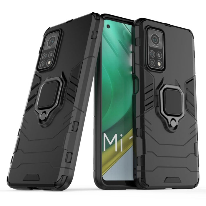 Estuche protector de PC + TPU a prueba de golpes con soporte de anillo magnético, For OPPO F17, For OPPO Realme 7i, For Xiaomi Mi 10T Lite 5G, For Xiaomi Mi 10T Pro 5G