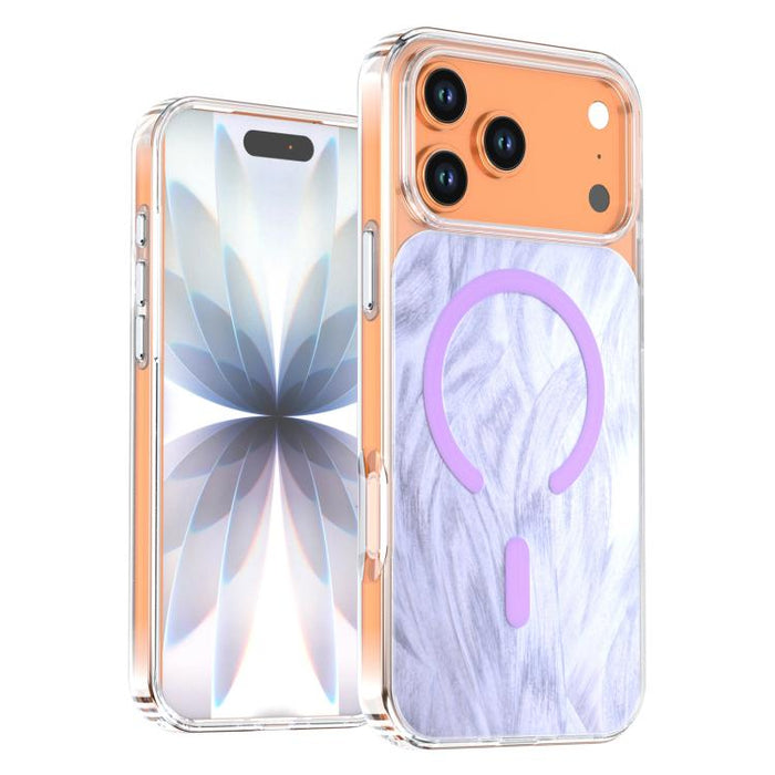 Funda magnética para teléfono con diseño de cola de zorro cristalino, For iPhone 17 Pro Max, For iPhone 17 Pro