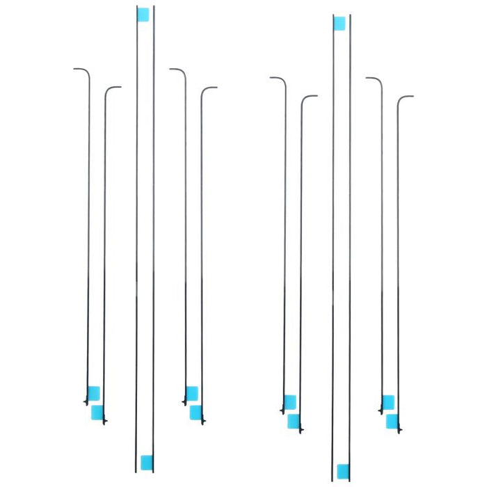 Cinta adhesiva para pantallas LCD (juego de 2), For MacBook Air A2681 / A3113, For MacBook Pro A2442/A2779/A2992/A2918, For MacBook Pro A2485/A2780/A2991