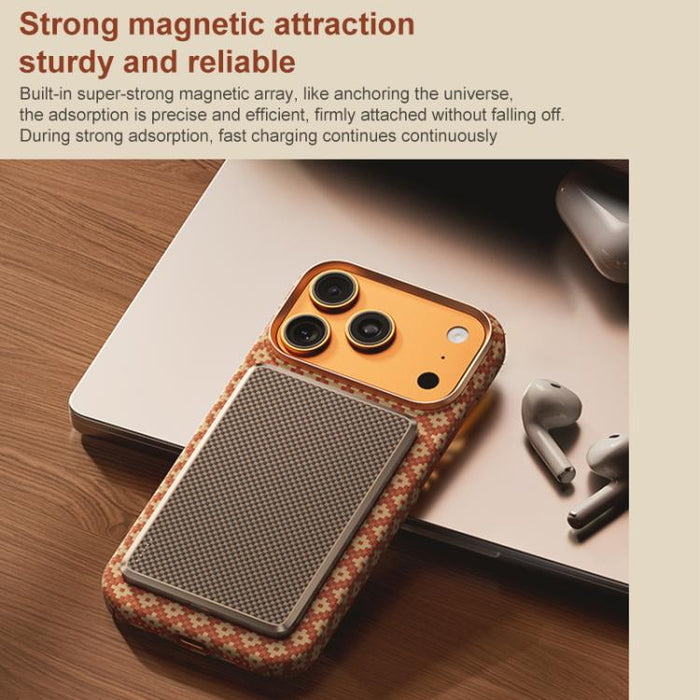 Funda magnética para teléfono Benks Color Shield C1 Classic de Kevlar, For iPhone 17 Pro Max, For iPhone 17 Pro