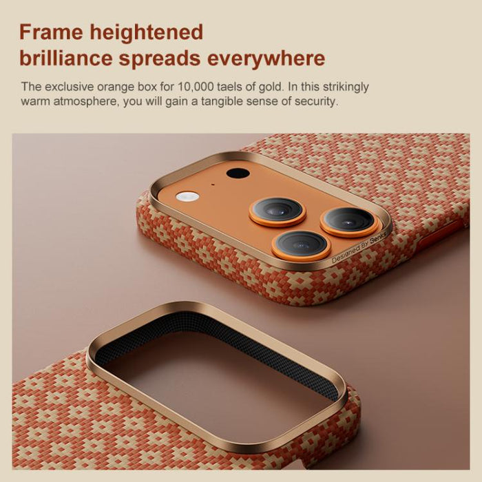 Funda magnética para teléfono Benks Color Shield C1 Classic de Kevlar, For iPhone 17 Pro Max, For iPhone 17 Pro