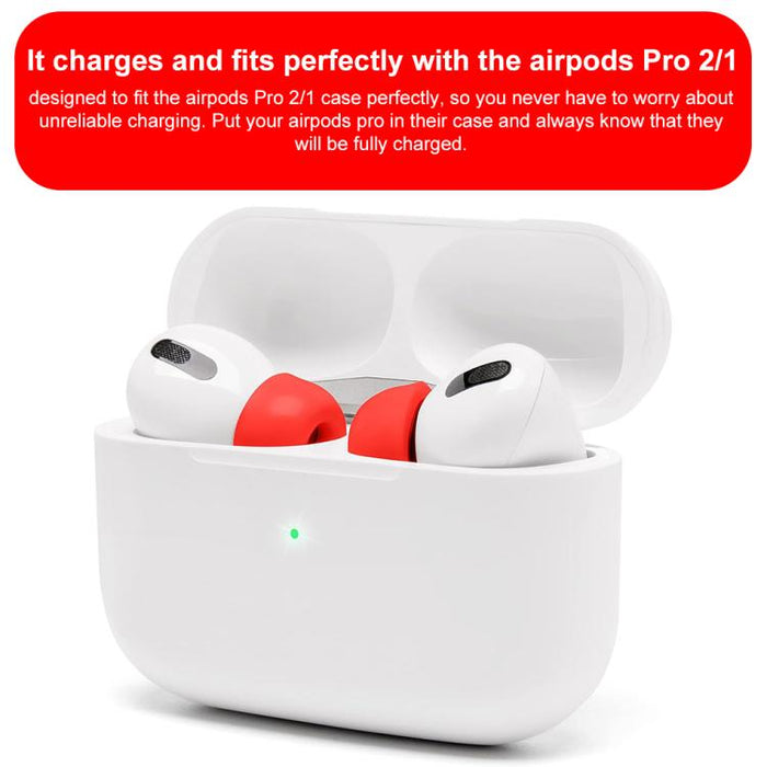 Kit de 3 pares de almohadillas de espuma viscoelástica de repuesto XDcase, tamaños S/M/L, lápiz de limpieza de color aleatorio, For AirPods Pro 1 / 2