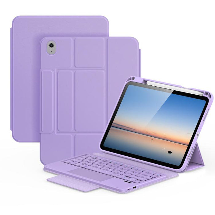 Funda para tablet de cuero vegano con teclado inalámbrico magnético DUX DUCIS Serie YK, For iPad Air 11 2026 / 2025 / 2024, For iPad Pro 11 2025 / 2024, For iPad 2025 / 2022