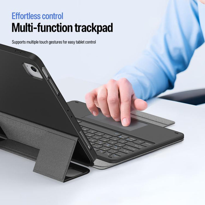 Funda para tablet de cuero vegano con teclado inalámbrico magnético DUX DUCIS Serie YK, For iPad Air 11 2026 / 2025 / 2024, For iPad Pro 11 2025 / 2024, For iPad 2025 / 2022