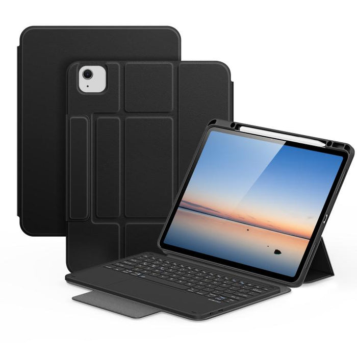 Funda para tablet de cuero vegano con teclado inalámbrico magnético DUX DUCIS Serie YK, For iPad Air 11 2026 / 2025 / 2024, For iPad Pro 11 2025 / 2024, For iPad 2025 / 2022