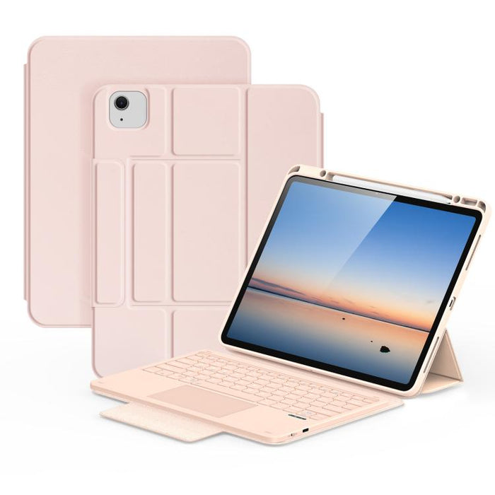 Funda para tablet de cuero vegano con teclado inalámbrico magnético DUX DUCIS Serie YK, For iPad Air 11 2026 / 2025 / 2024, For iPad Pro 11 2025 / 2024, For iPad 2025 / 2022